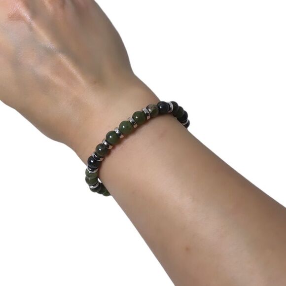 NWT Wool + Pepper Co. Taurus + Chrysoprase Bracelet - Zodiac x Gemstone - Picture 11 of 13